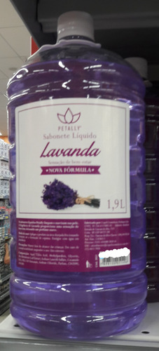 Sabonete Liquido Aroma 1 Erva Doce 1capim Limão 1,9l Petally