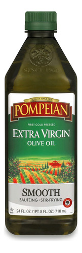 Aceite De Oliva Extra Virgen Pompeian -prensado En Frío-24oz