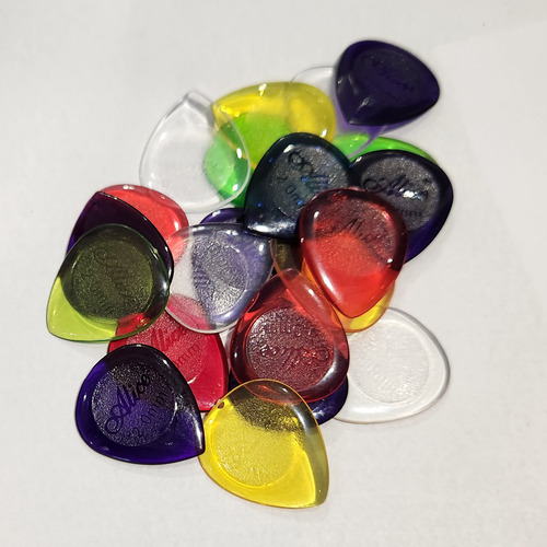 6 lengüetas de guitarra Gota, guitarra Alice 3.0 2.0 mm