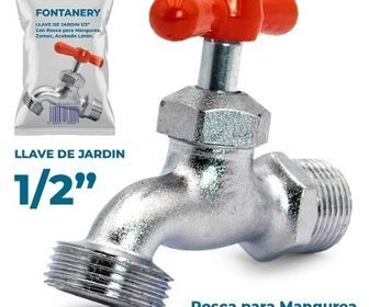 Llave De Chorro 1/2pLG Griven Fontanery Mayor Y Detal 