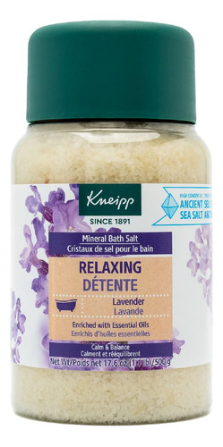 Kneipp - Sales Minerales De Bano, 17.63 Onzas