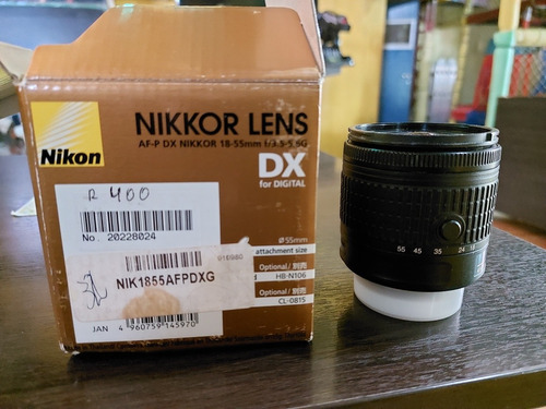 Imagen 3 de 3 de Lente Nikon 18-55 Af-p