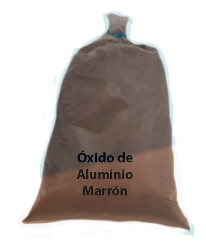 Polvo Esmeril Óxido De Aluminio #80 Marrón 1 Kg