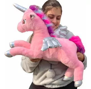 Unicornio Peluche 55cms Finos Acabados Perfumado