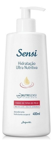 Hidratante Corporal Sensi Hidratação Ultra Nutritiva Jequiti