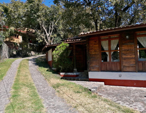 Cabaña Campestre En Privada Arbolada - Roq-906-cs