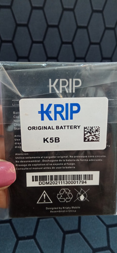 Bateria Krip K5b