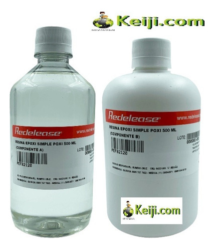 Resina Epoxi Simple Poxi Com Proteção Uv (01 L)