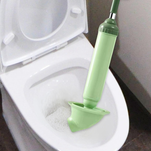 Desatascador De Aire Para Inodoro, Desatascador Verde