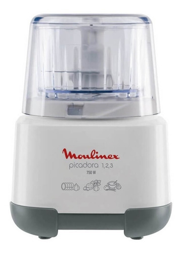 Picadora Moulinex 1-2-3 Ad6011ar  La Moulinette 750 Watts