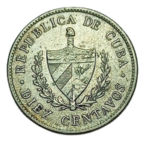 Cuba - 10 Centavos 1920 - Km A12 (ref 055)