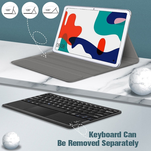 Capa De Teclado Touchpad Para Lenovo Tab 12pro 12,7 Polegada