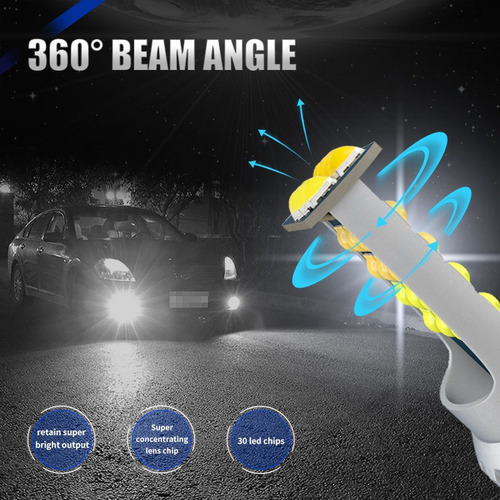 Faros Antiniebla Led Automotrices H3 H4 H7 H11 Hb3 Hb4 881