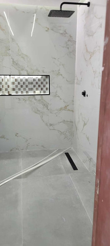 Disu Porcelanato Luar White Glossy 60x120 Carrara