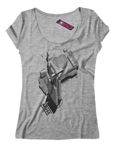 Remera Mujer Muse The Resistance Rp3 Dtg Premium