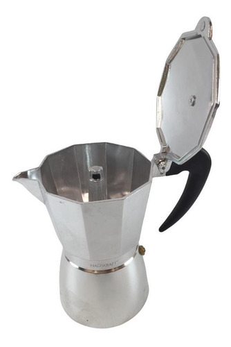Imagem 5 de 5 de Cafeteira Italiana 380ml 6 Xicaras - Hauskraft Prata K6805
