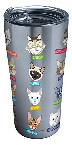 Tervis Flat Art Cats Made In Usa Double Walled 5fo8i