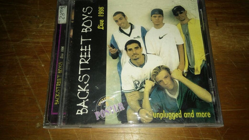 Cd Backstreet Boys Live 1998 - Unplugged And More  2bcds