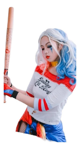 Disfraz De Harley  Quinn, Para Mujer,  Cd: 22185