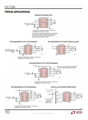 Ci Supervidor De Tensão Ltc1726ems8-5 C Reset Watchdog Timer