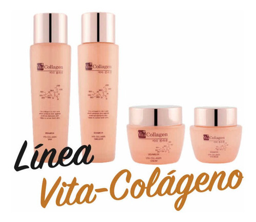 Bidameun Vita Collagen Cremas De Colágeno Coreana Set De 4pz