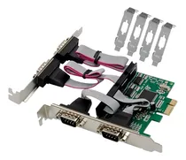 Comprar Placa Pci Con 4 Puertos Serie Rs232 Db9 Serial Impresoras N7