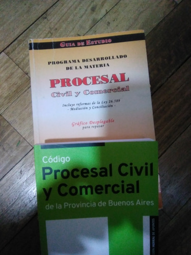  Codigo Procesal Civil + Guia Estudio Derecho 