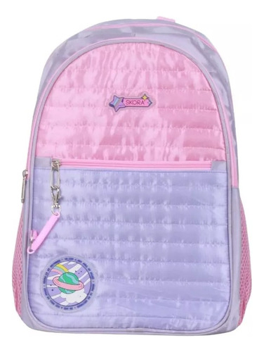 Mochila Espalda Escolar Teen Look Inside Skora Pastel En Mca