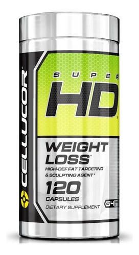 Super Hd Cellucor para bajar de peso 120 cápsulas G4 Formula Americana Sabor S/n