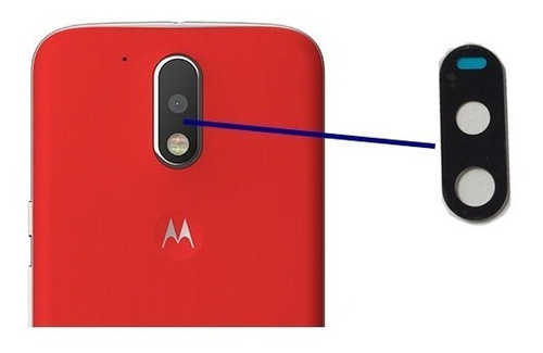 Lente Glass De Camara Repuesto Para Motorola Moto G4 