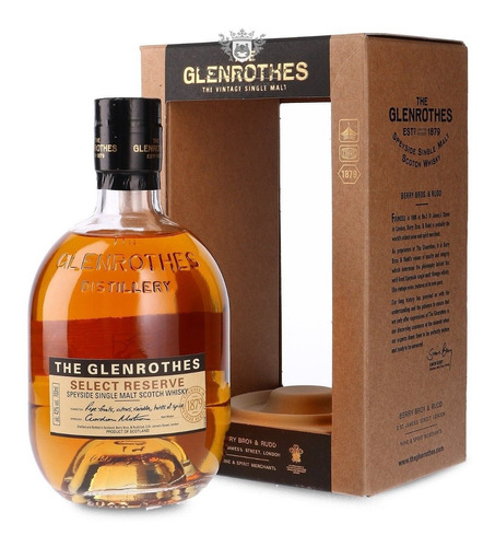 Glenrothes Select Reserve Speyside Orig Escocia. Todo Whisky