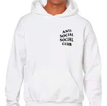 Comprar Buzo Canguro Algodon Anti Social Social Club
