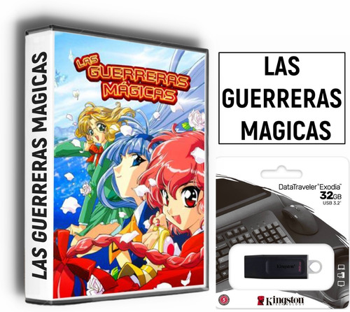 Las Guerreras Mágicas Serie Completa Español Latino Usb