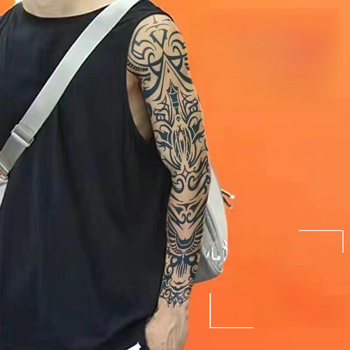 Zh-18, Aproximadamente 45 X 15 Cm, Tatuaje De Jugo De Brazo