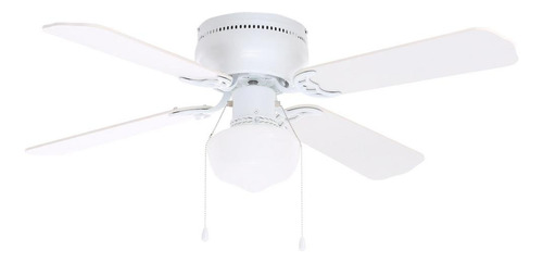 Hampton Bay Ub42swh-sh Littleton - Ventilador De Techo Blanc