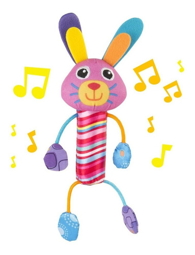 Lamaze - Cheery Chimes Bunny - Peluche Sensorial