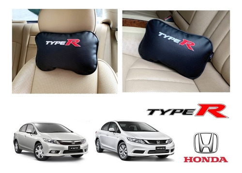 Par Cojines Asiento Honda Civic Coupe Type R 2012 A 2015