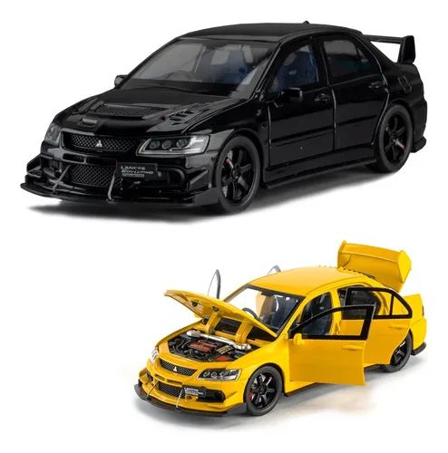 Mx Mitsubishi Lancer Evolution Ix Minifierro Coche Luz Y
