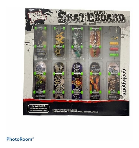 Imagen 1 de 6 de Fingerboard Skate Para Dedos