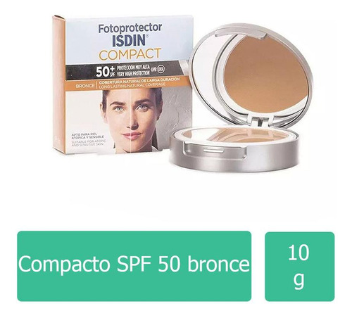 Fotoprotector Isdin Compacto Spf 50 Bronce