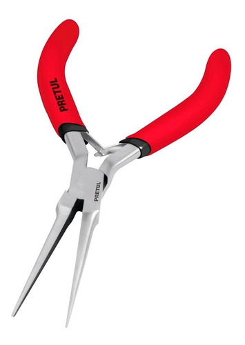 Pinza Miniatura Punta De Aguja Pretul Pmp-pa4 5 Pulgadas Mv Electronica