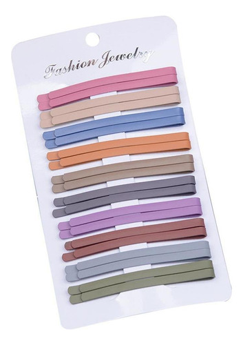 . 2 X 20pcs Colorful Hair Styling Barrettes