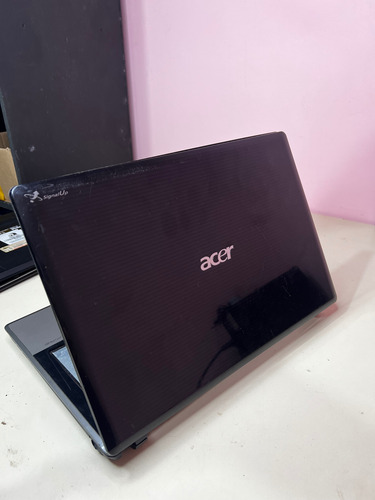 Carcaça Completa Notebook Barato Acer 4553 Zq2 Peças Preto (Usado)