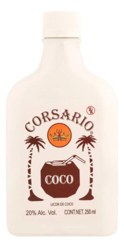 Licor Corsario Coco 250 Ml