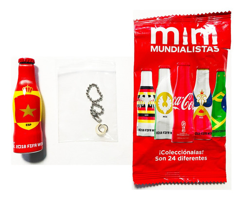 Botella Mini Mundialistas Coca Cola España - Nueva
