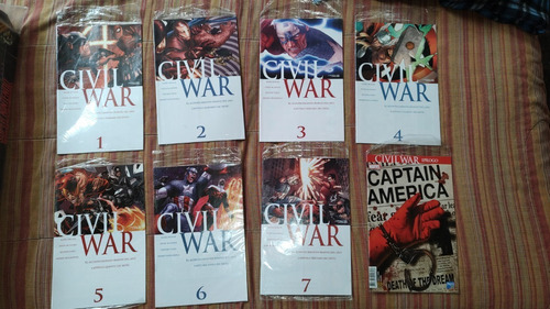 Guerra Civil - Civil War Completo Marvel Peru21+ Poster