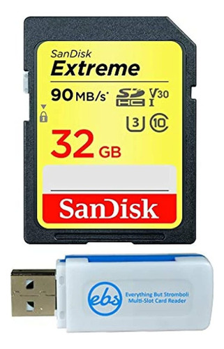 Sandisk Tarjeta De Memoria Sdhc De 32 Gb Para Cámara Réflex