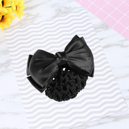 Moño Con Forma De Lazo Negro Con Forma De Lazo, Con Forma De