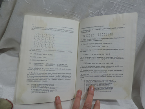 Criptografía Historia De La Escritura Cifrada Galende Dìaz (Usado)