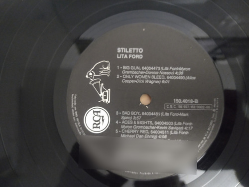 Lp Vinil Lita Ford . Stiletto (Usado)